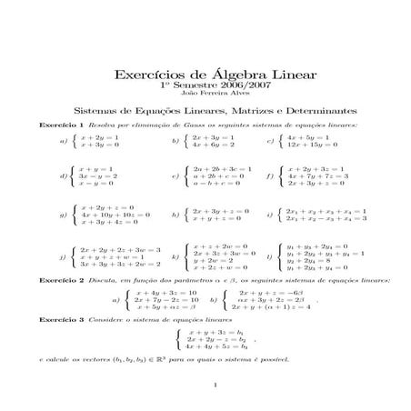 3 matrizes escalonadas e as inversas | PDF
