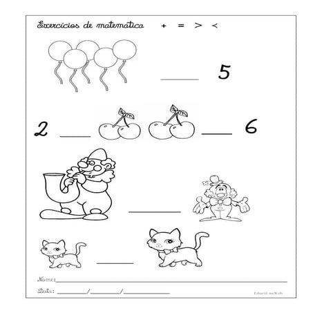 Exercícios de matemática