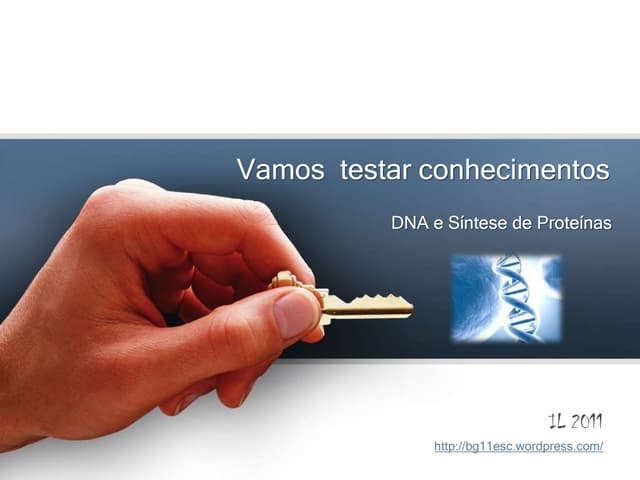 Exercícios dna e síntese proteínas