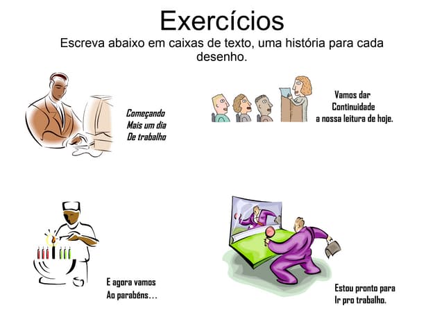 Exercícios power point