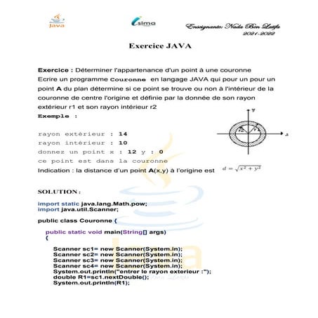 Exercice POO java | PDF