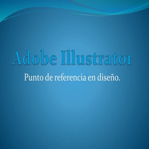 Adobe illustrator (ai) | PPTX
