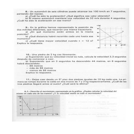 Exercicio cinemática