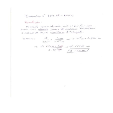 Exercicios óptica da visão