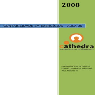 Exercicios resolvidos contabilidade...