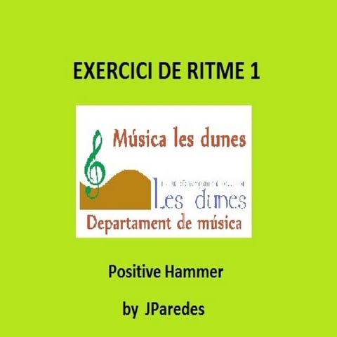 Exercici rítmic 1