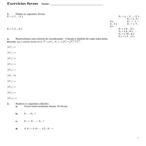 Exercicos forzas1