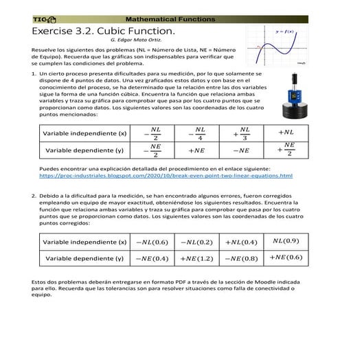 Exercise 3 2 - cubic function