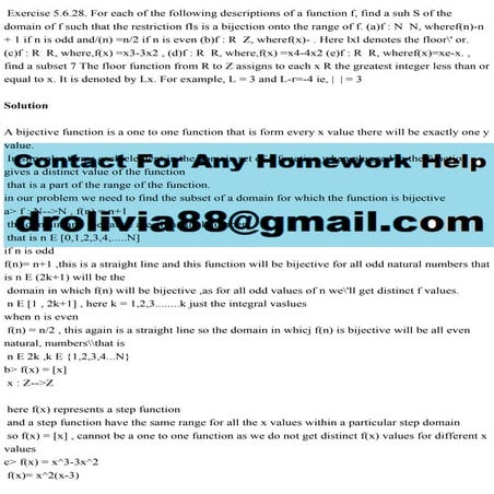 Exercise 5.6.28. For each of the following descriptions of a function.pdf