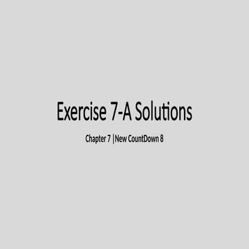Comprehensive Solutions for Arithmetic Sequence Exercises in Chapter 7 ...