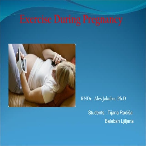 Exercise During Pregnancy