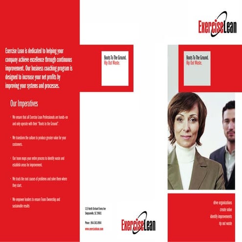 Exercise Lean Llc Revised Brochure July 11 2011