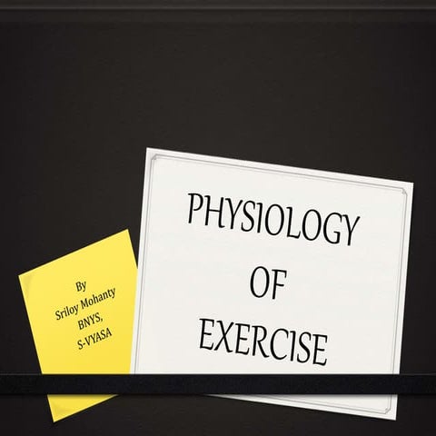 Exercise physiology