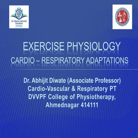 Exercise physiology