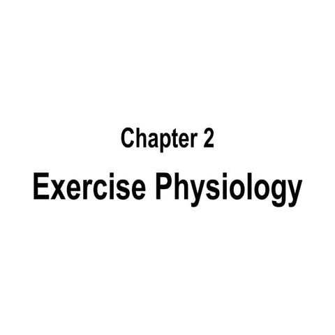 Exercise phys updated