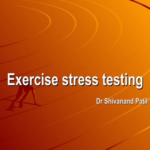Exercise stress ecg. dmo