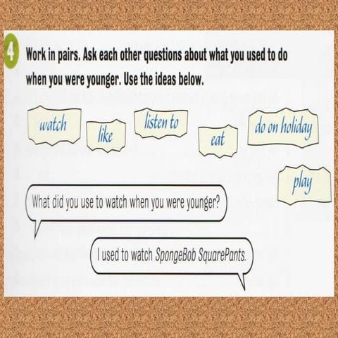 Used To Exercises English Exercises: Used To
