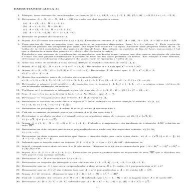 Exercícios geogebra | DOCX
