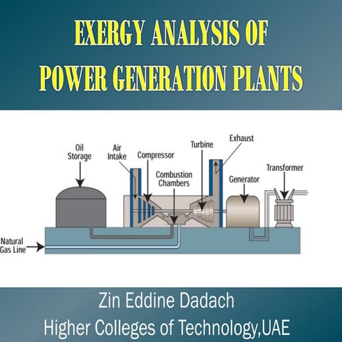 Exergy analysis of Power Plants