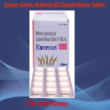 Metformin hydrochloride 500 mg generic