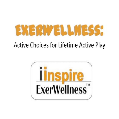 ExerWellness: For Cancer/ For Life