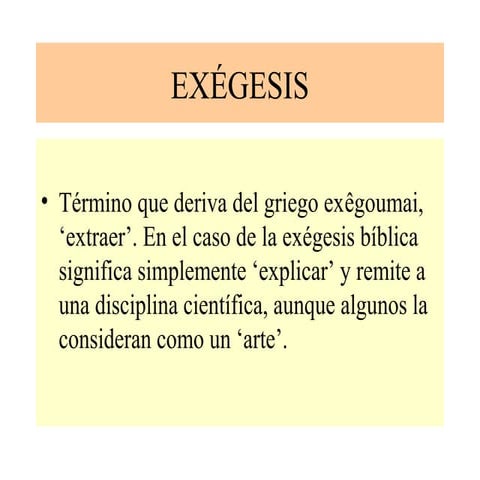 Exégesis bíblica
