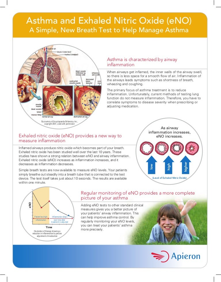 Asthma and Exhaled Nitric Oxide (eNO) A Simple, New Breath Test to