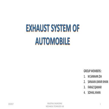 Exhaust system