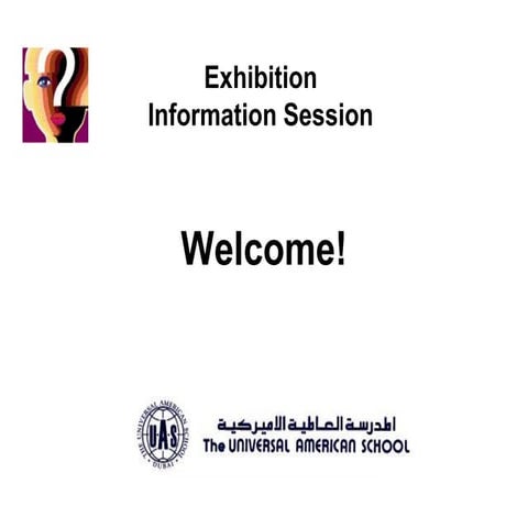 Exhibition parent evening 2015