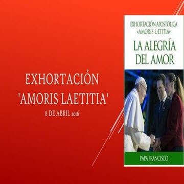 Exhortación amorae lettiae jaime g