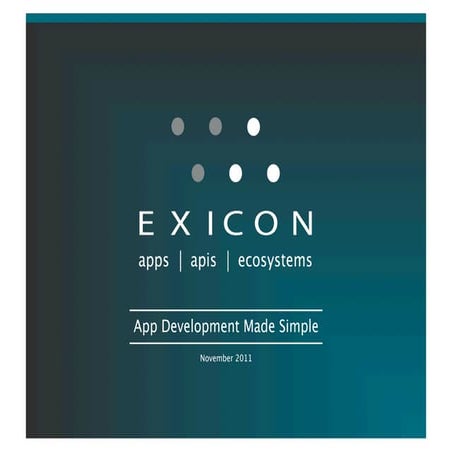 Exicon   si partner event - nov1 2011