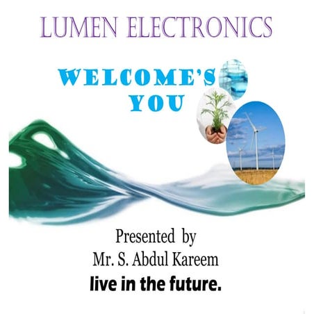 Lumen Electronics Embedded Design House I