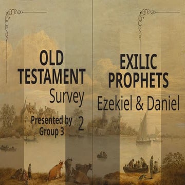 EXILIC_PROPHETS. DANIEL x EZEKIEL.....pptx