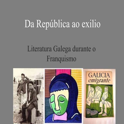 Literatura Galega durante o Franquismo