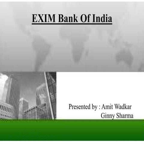 Exim bank of india