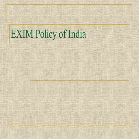 Exim policy of india.pptx