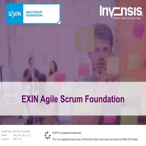 EXIN Agile Scrum Foundation - Course Preview