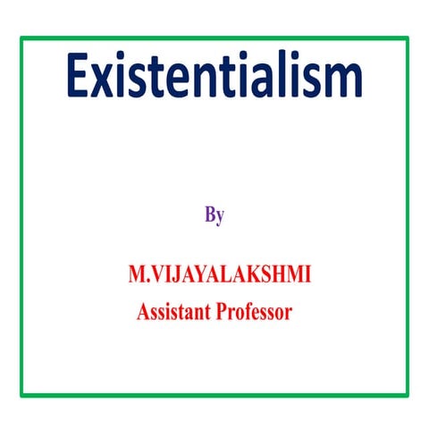 Existentialism