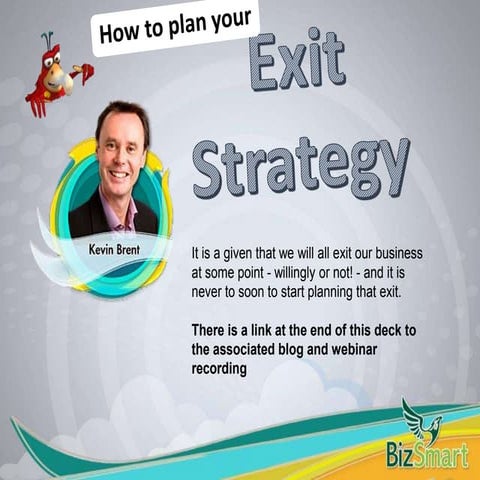 How to plan your Exit Strategy 