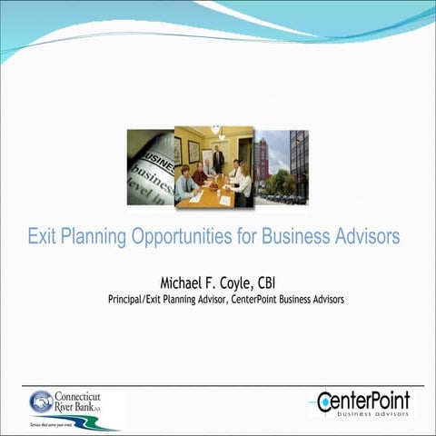 Exit Planning Opportunities for Advisors