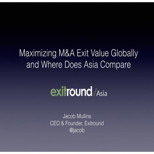 Exitround Asia - Echelon 2014 - Jacob Mullins