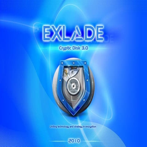 Exlade Cryptic Disk 3.0 - a new word in data encryption | PPS