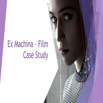 Ex machina – film case study