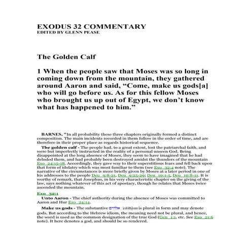 Numbers 12 Commentary Pdf