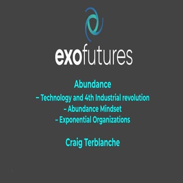 Exo futures   abundant exponentiality