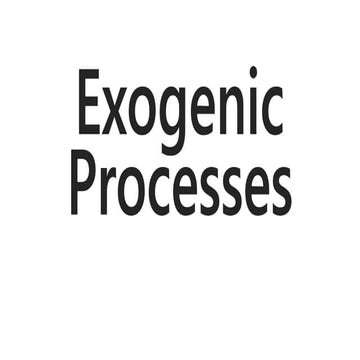 Exogenic
