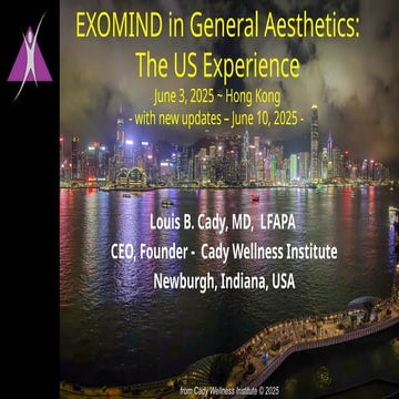 Exomind in General Aesthetics - with June 10, 2025  updates