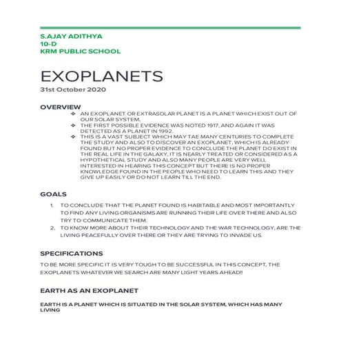 Exoplanet 