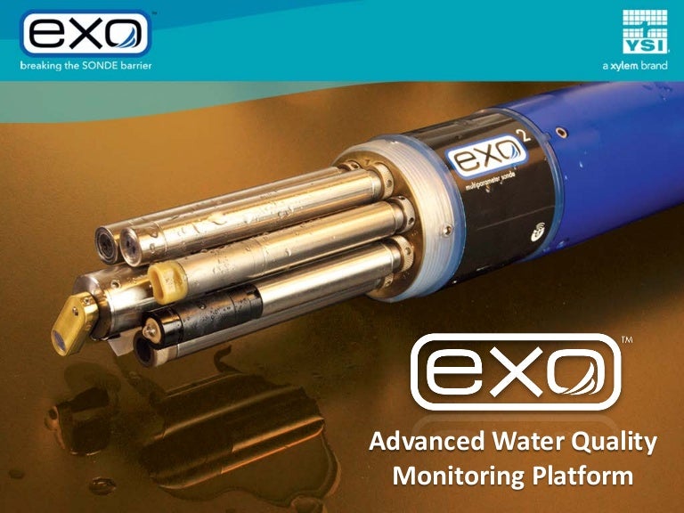 Water Quality Sondes EXO Multiparameter Instruments YSI
