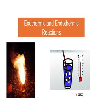 exothermic and endothermic reactions ppt | PPT